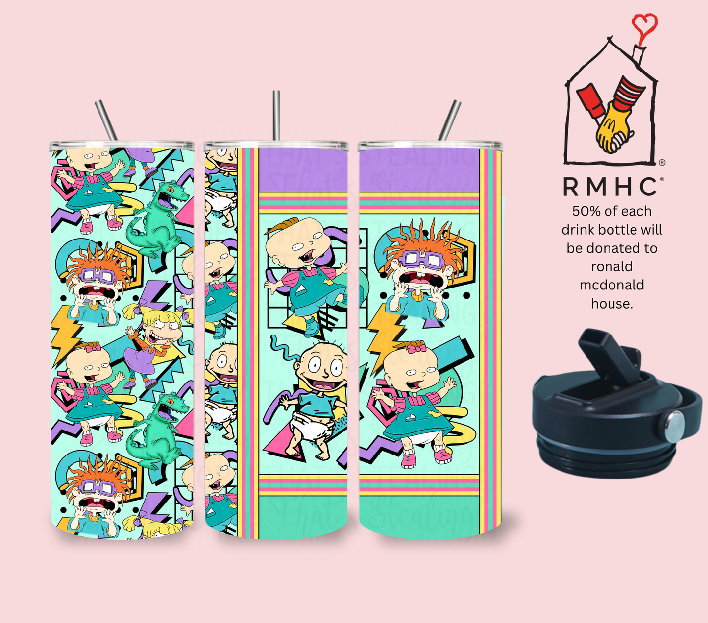 Retro Babies Drink Bottle