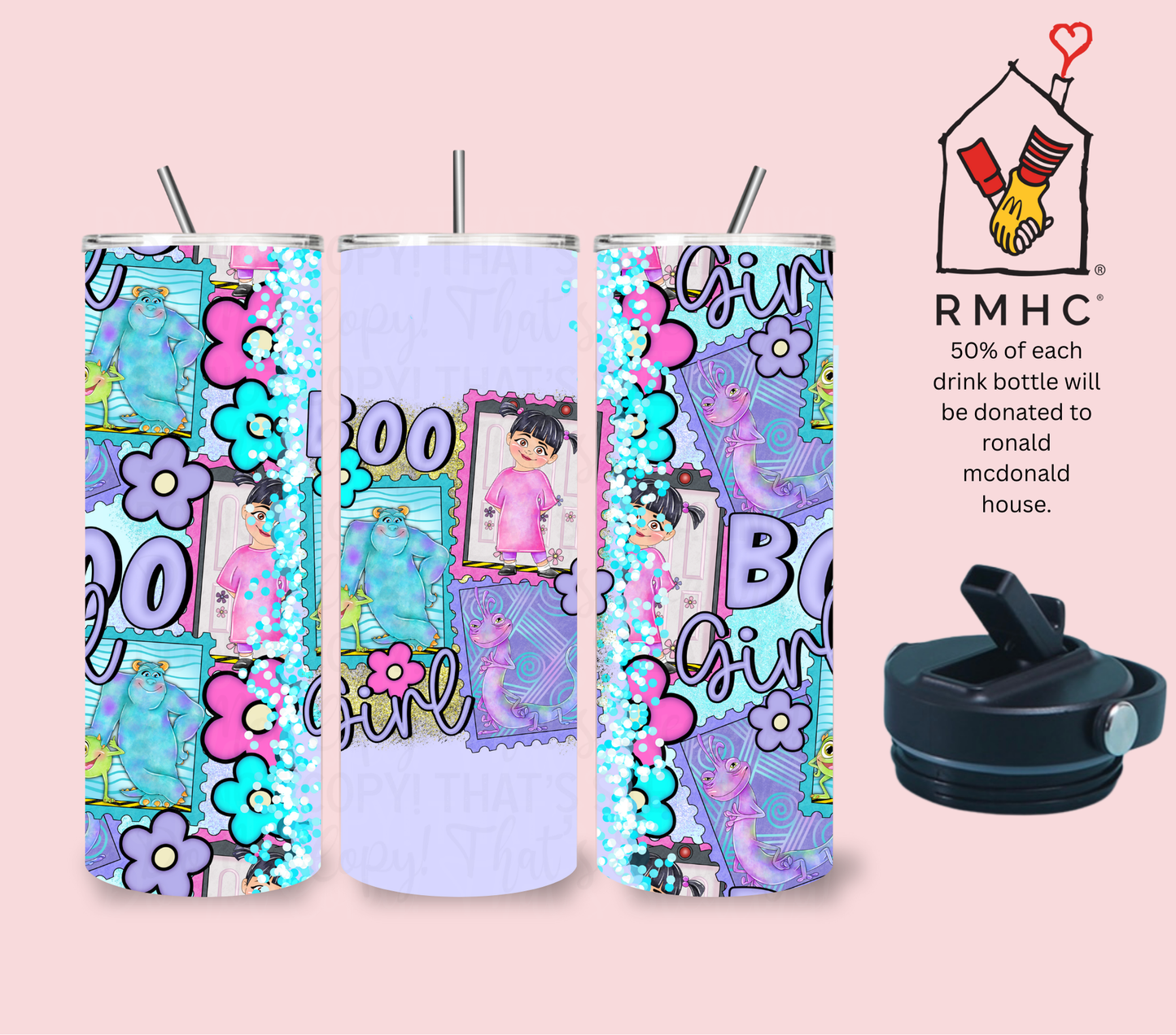 Boo Girly Drink Bottle