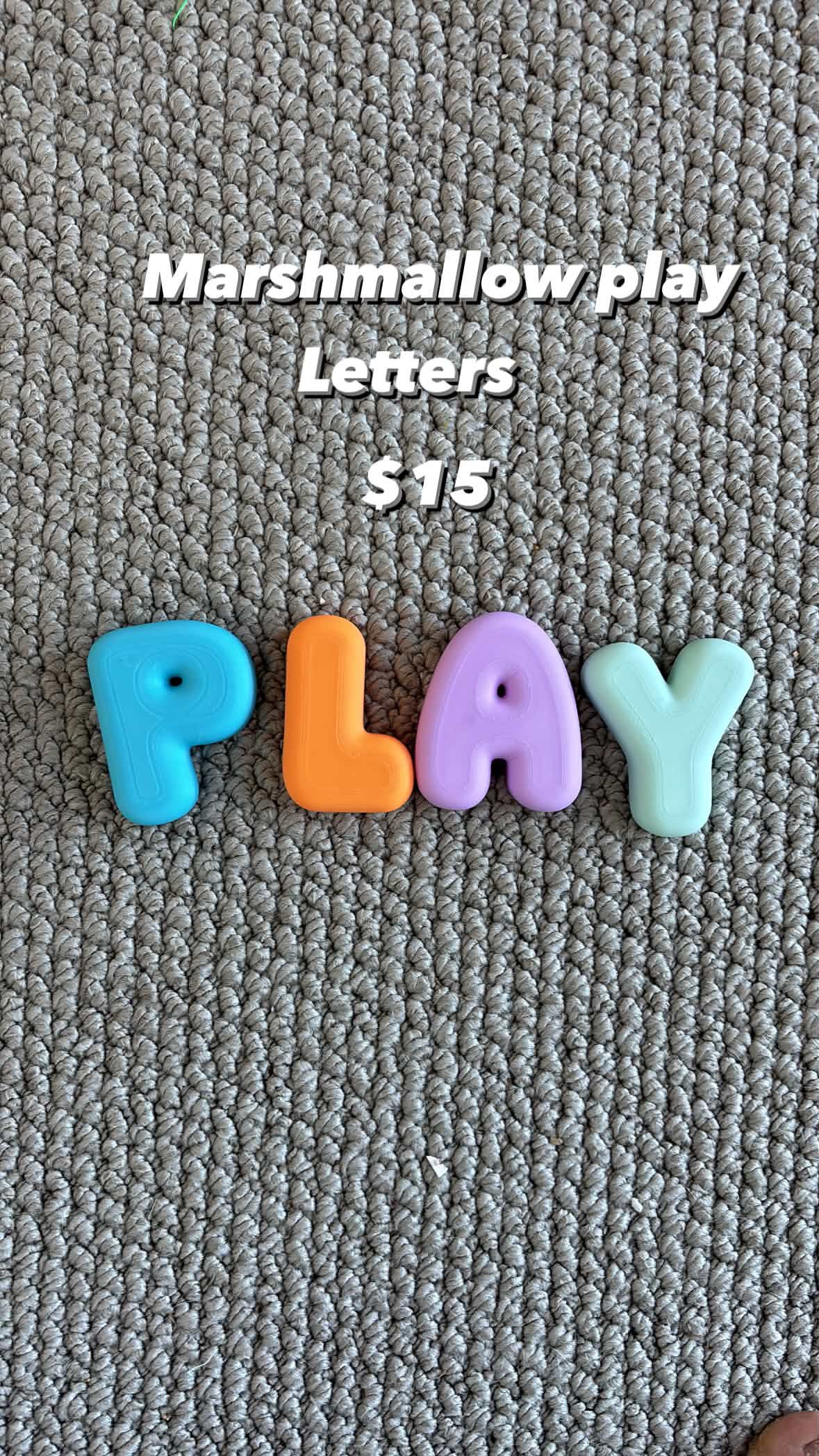 Play Marshmallow Letters - Sample
