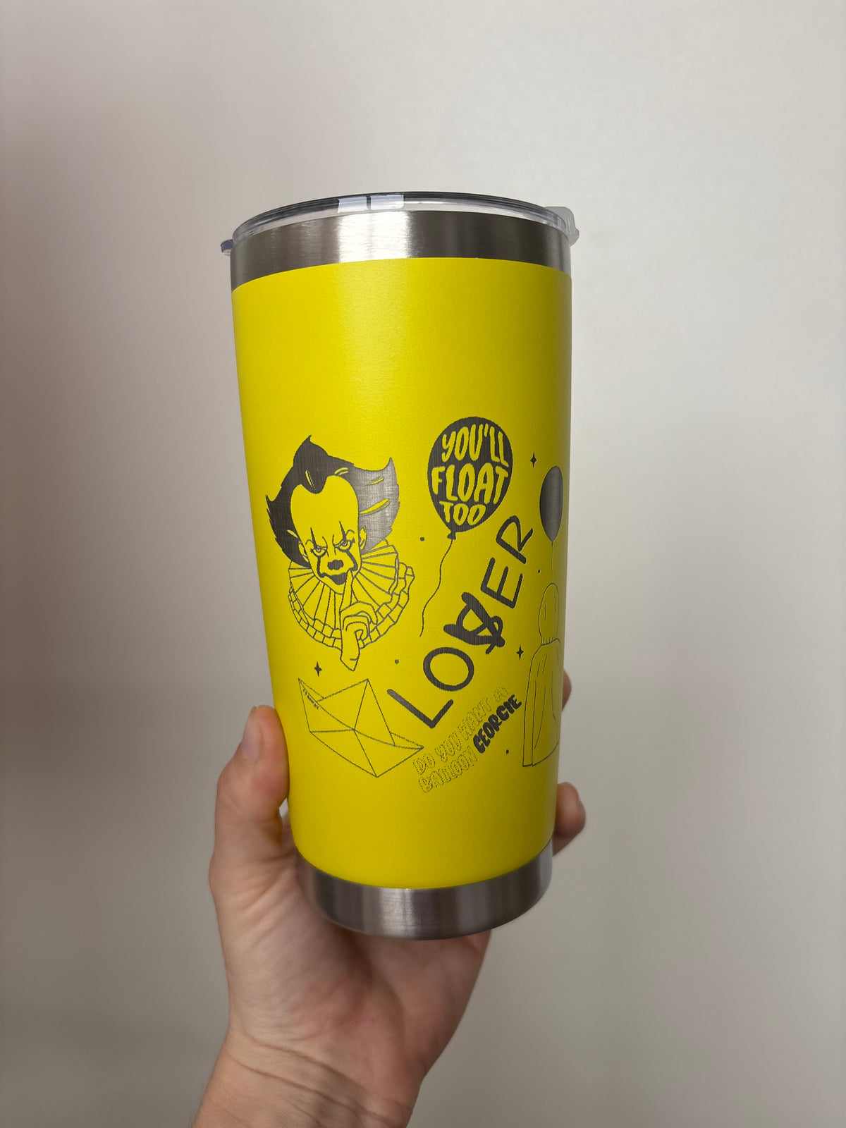Pre-made 20oz Coffee Tumbler