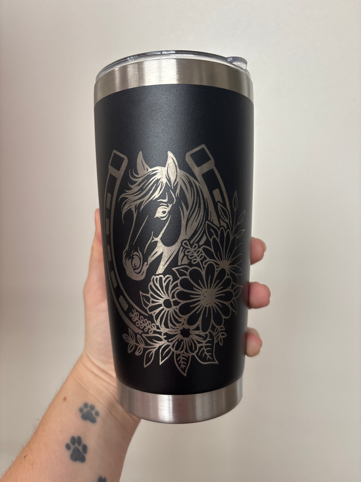 Pre-made 20oz Coffee Tumbler