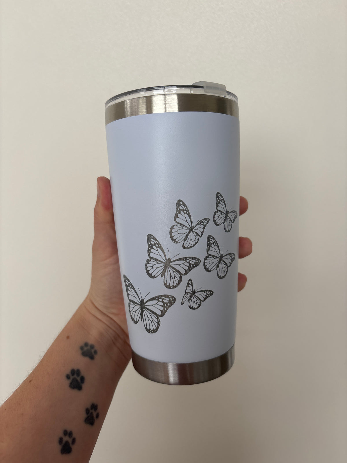Pre-made 20oz Coffee Tumbler