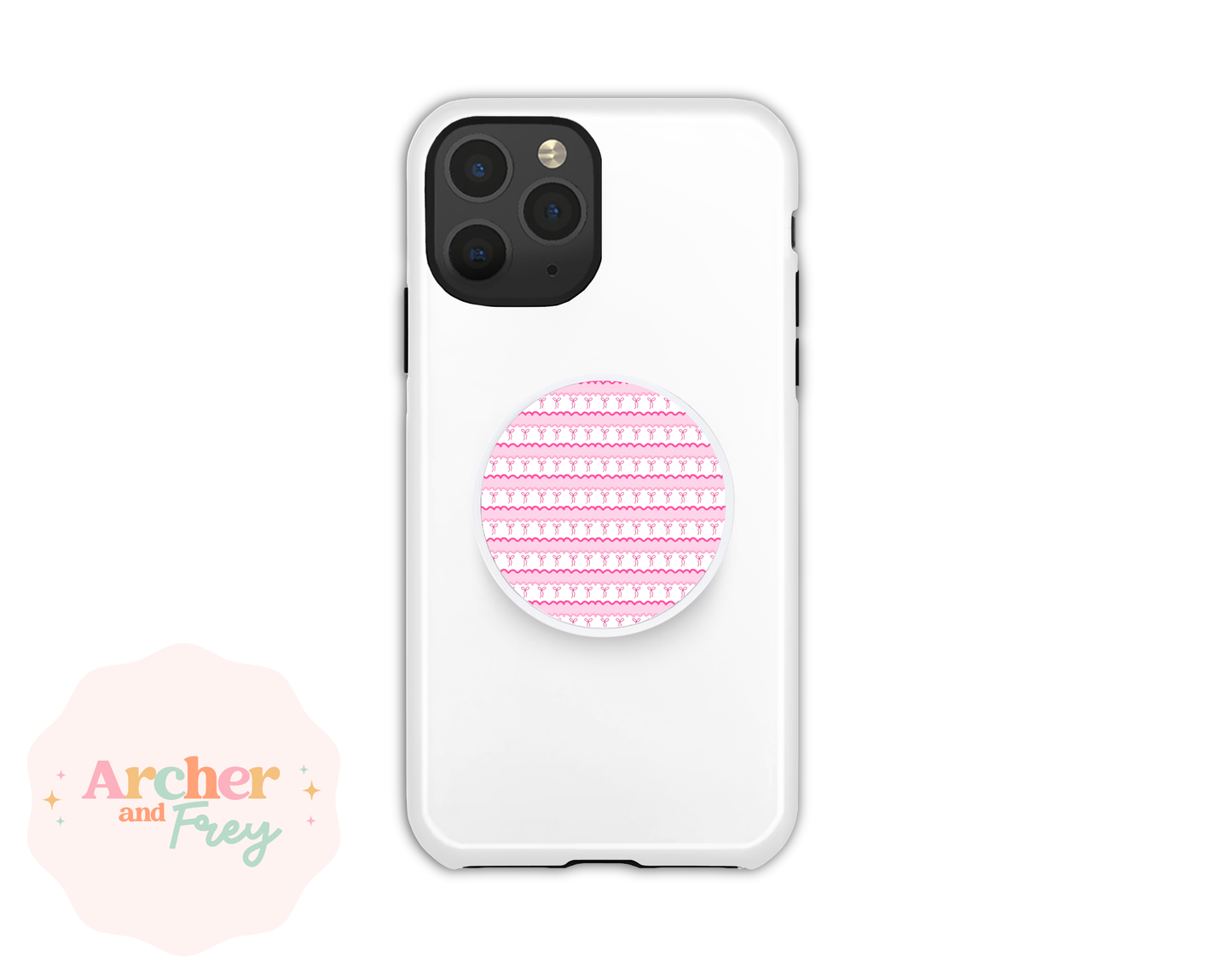 Magsafe Phone Grip - Wavy Bows