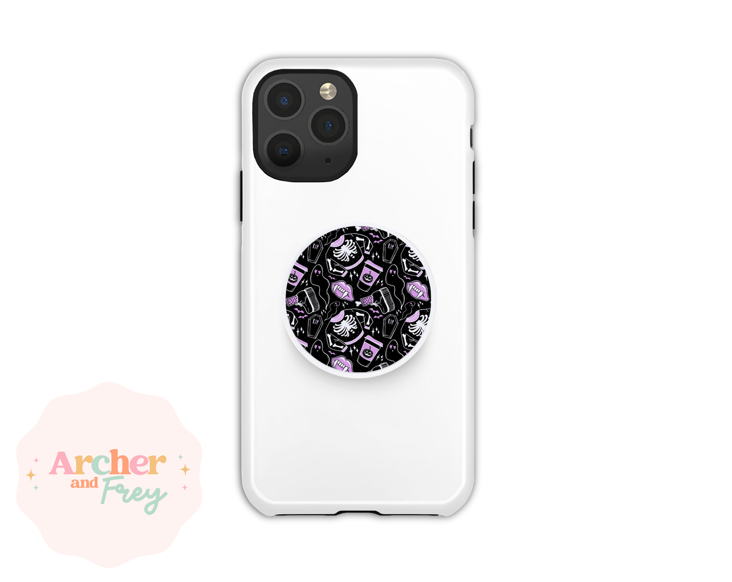 Magsafe Phone Grip - Purple Ghoul