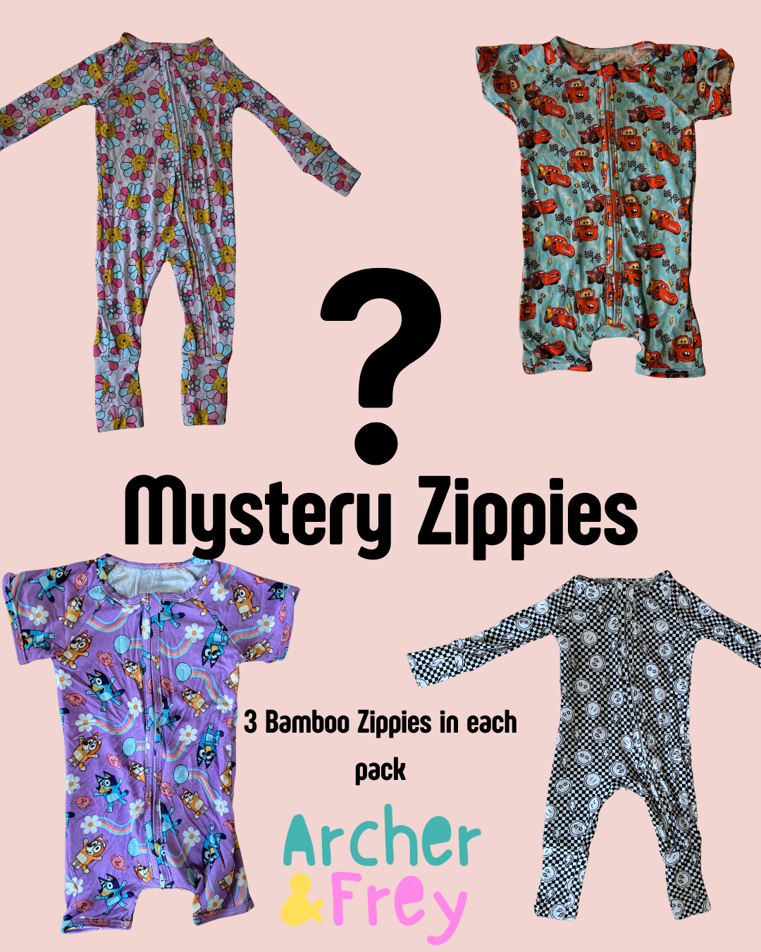 Mystery Zipsuit Pack - Boys