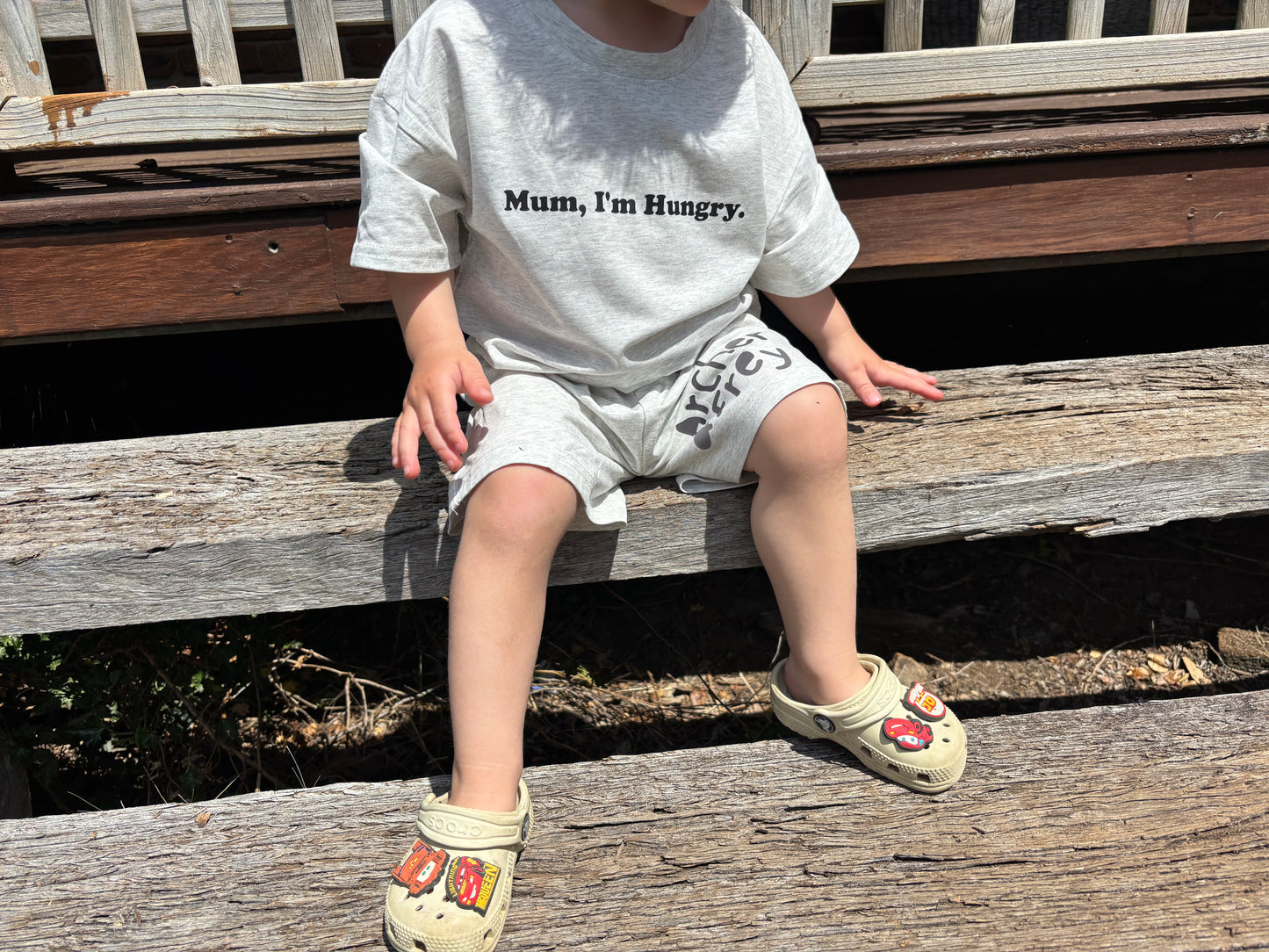 Mum, I'm Hungry Matching Tee & Shorts