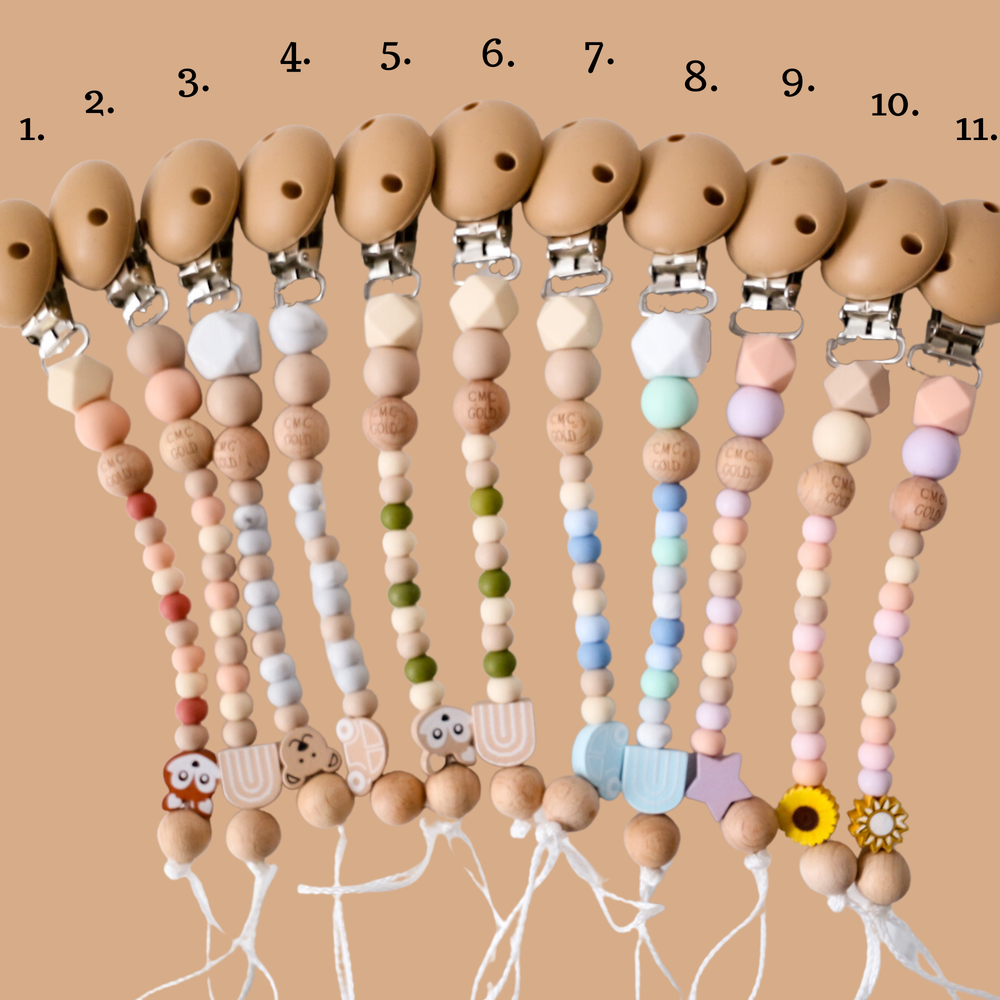 Candy Shop Dummy Clips Pre Designed Styles: Baby Pink Clip - Design 1