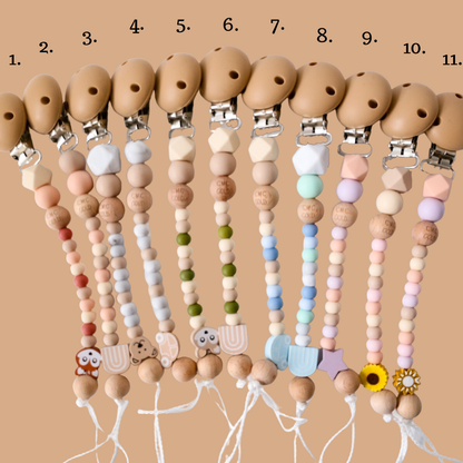 Candy Shop Dummy Clips Pre Designed Styles: Baby Blue Clip - Design 1