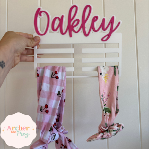 Personalised Headband Holder