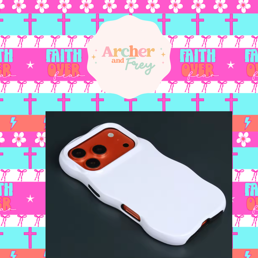 Wavy Tough Phone Case - Faith Over Fear