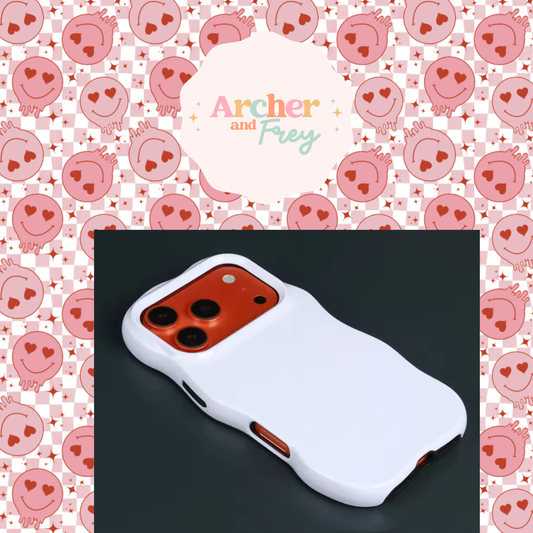 Wavy Tough Phone Case - Slippery Smiles