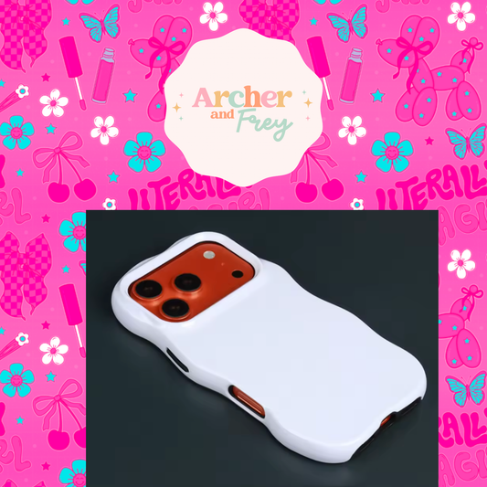 Wavy Tough Phone Case - Literally Just A Girl