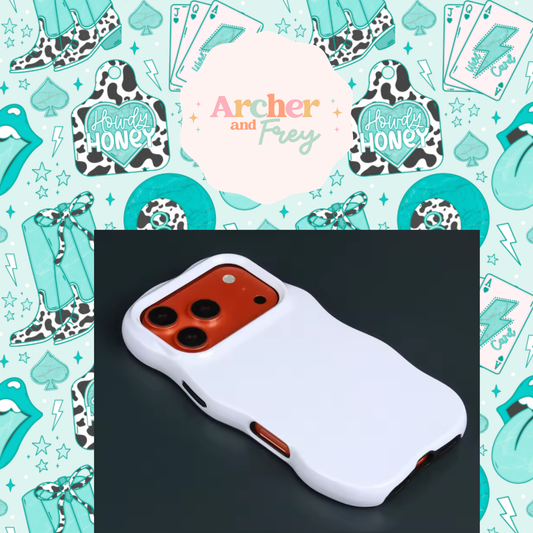 Wavy Tough Phone Case - Howdy Honey