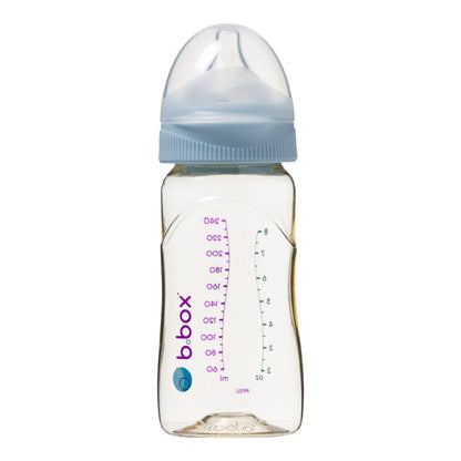 PPSU baby bottle - 240mL lullaby blue