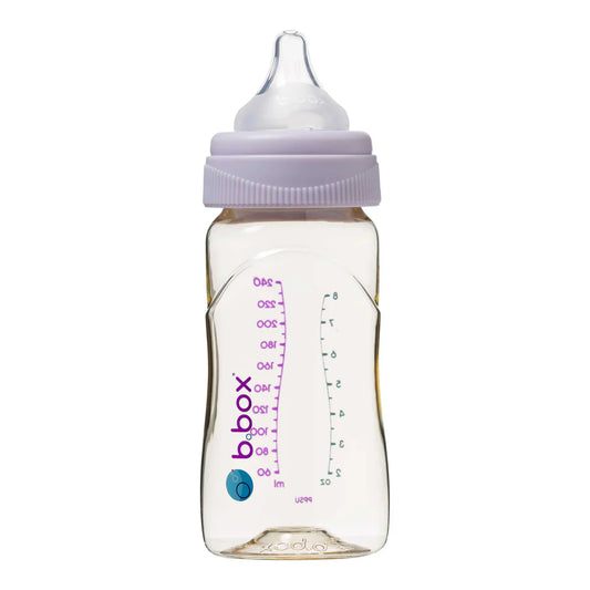 PPSU baby bottle - 240mL peony