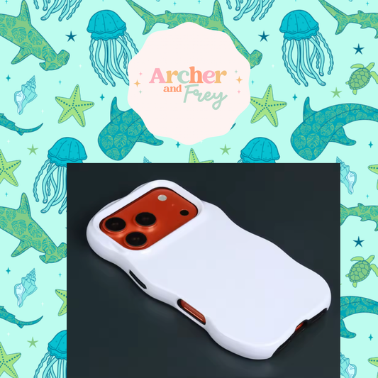 Wavy Tough Phone Case - Under the Sea