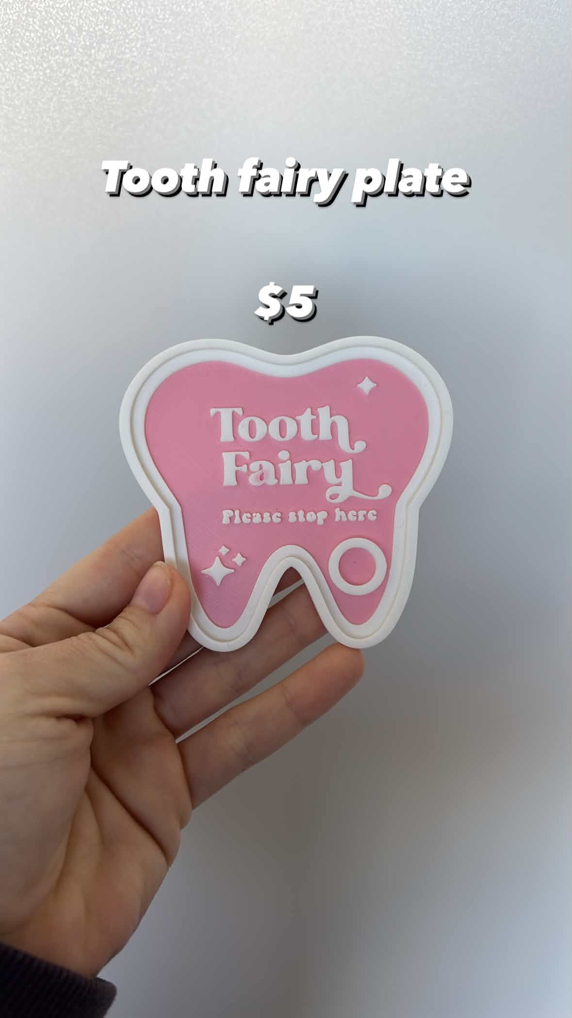 Tooth Fairy Tray - Sample