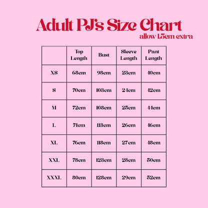 Christmas Gingerbread Bamboo Pjs - Adults