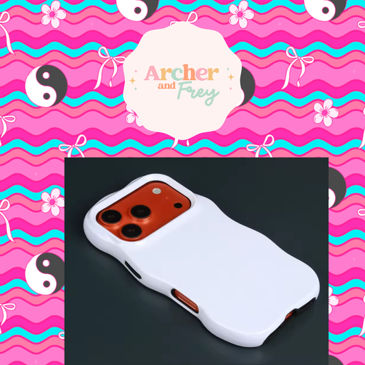 Wavy Tough Phone Case - Yin Yang