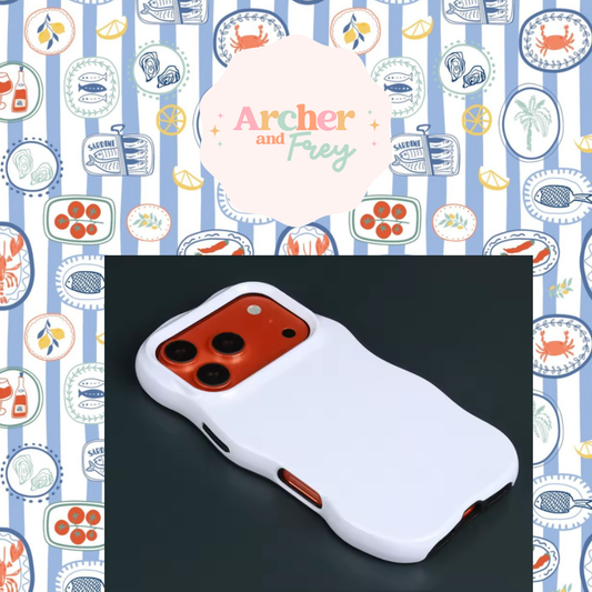 Wavy Tough Phone Case - Blue Lobster