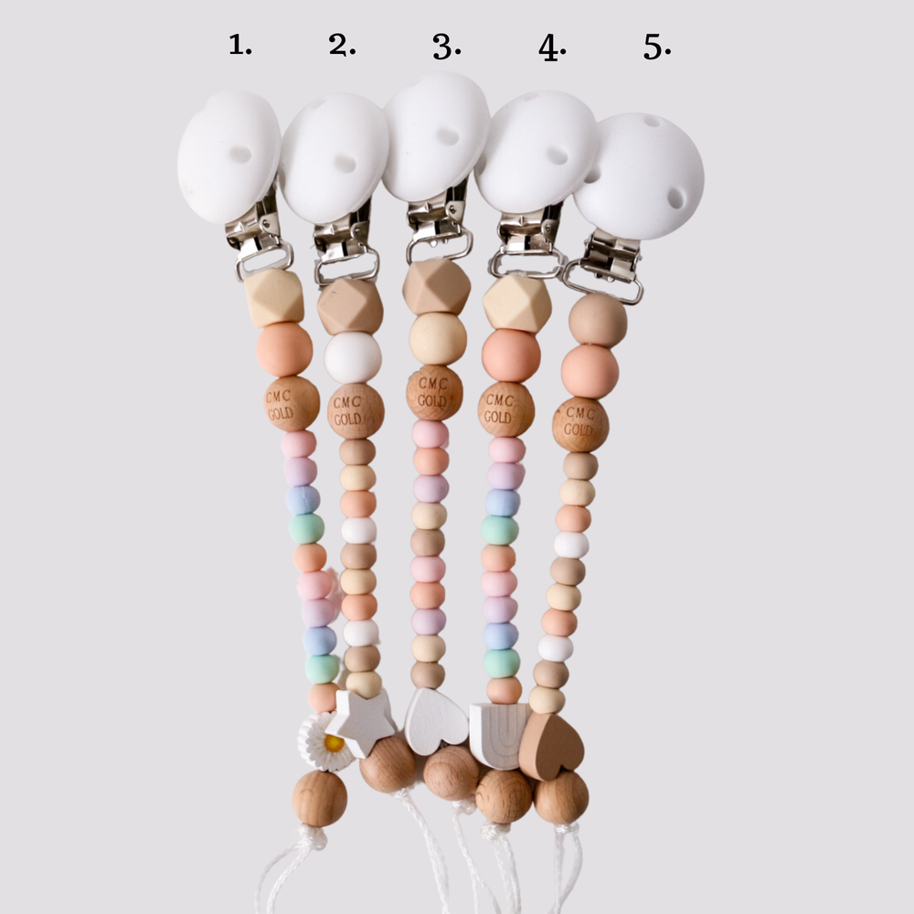 Candy Shop Dummy Clips Pre Designed Styles: Baby Pink Clip - Design 1