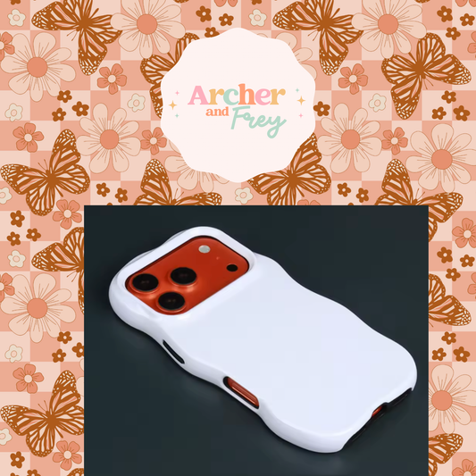 Wavy Tough Phone Case - Butterfly