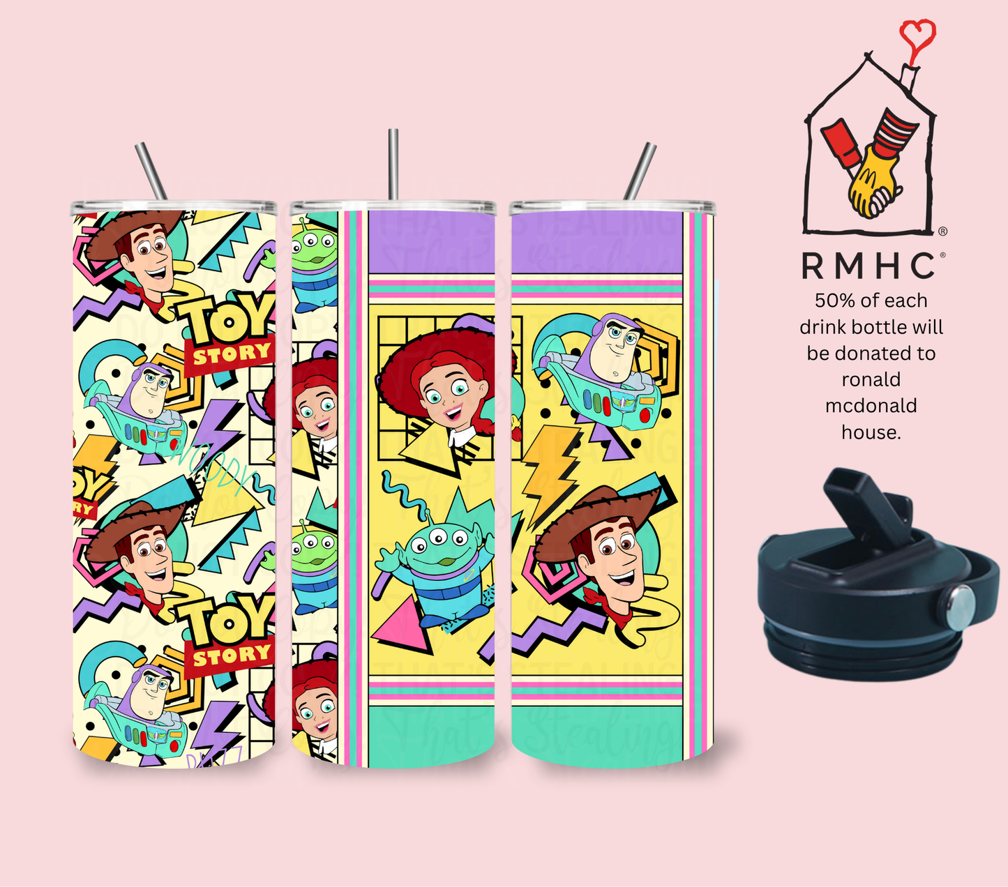 Retro Toys Drink Bottle