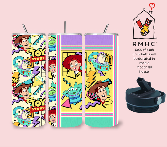 Retro Toys Drink Bottle