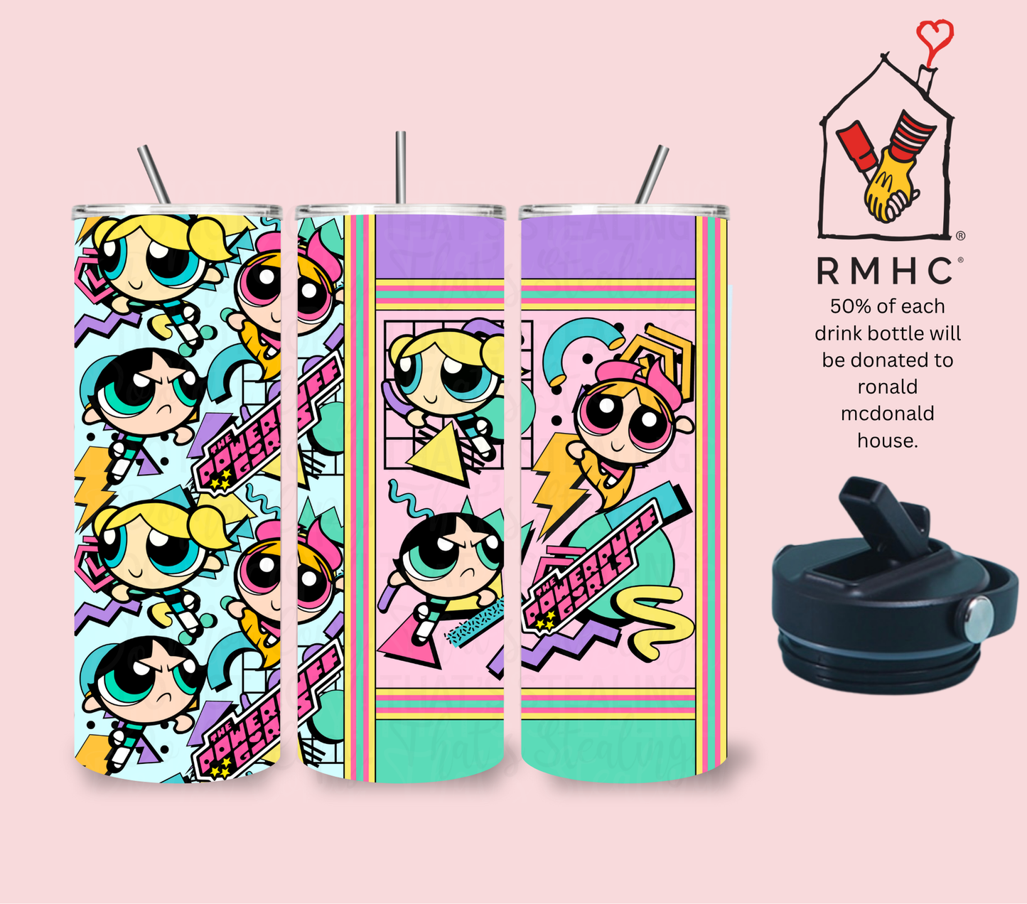 Retro PPG Drink Bottle