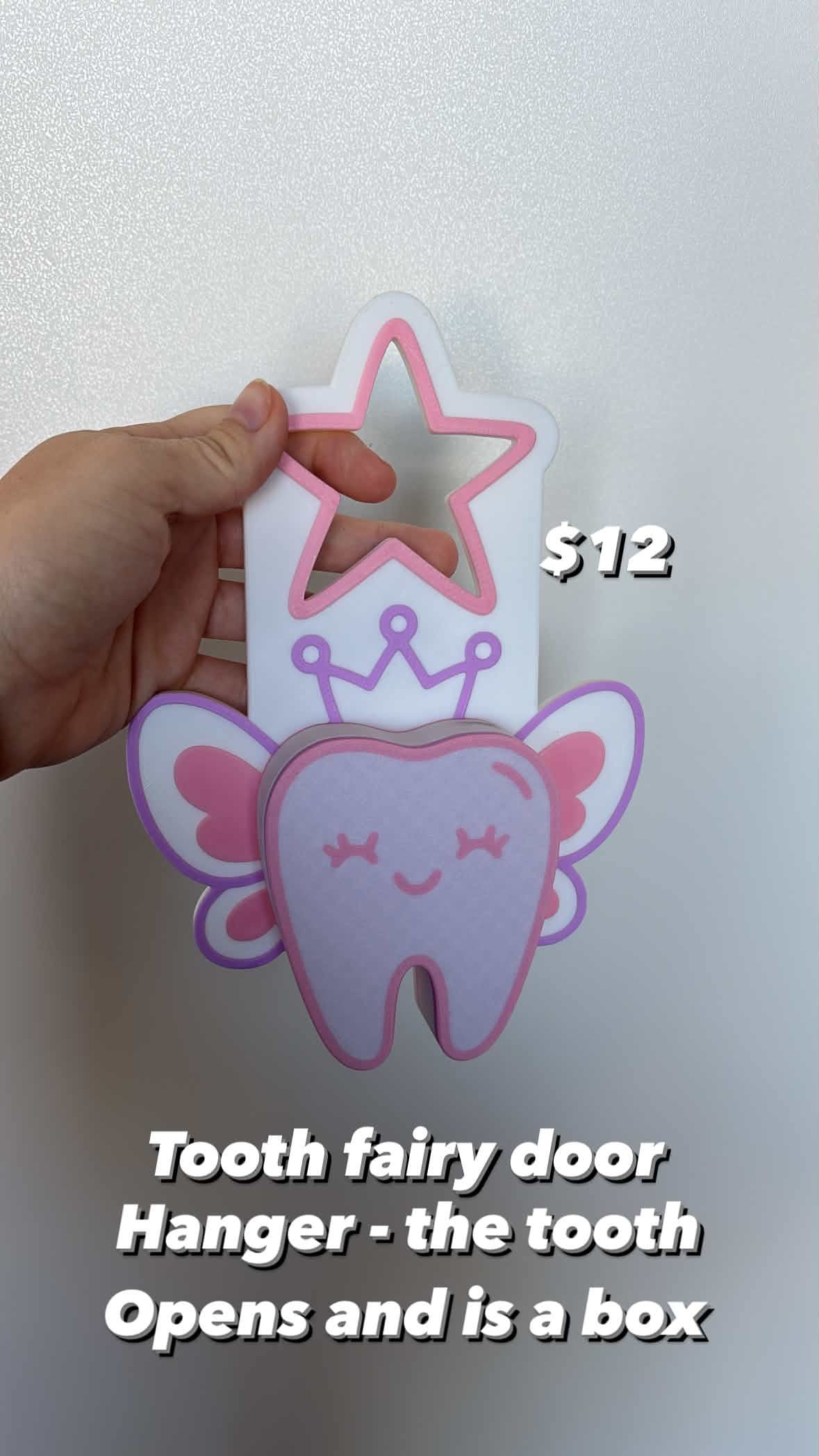 Tooth Fairy Door Hanger - Sample
