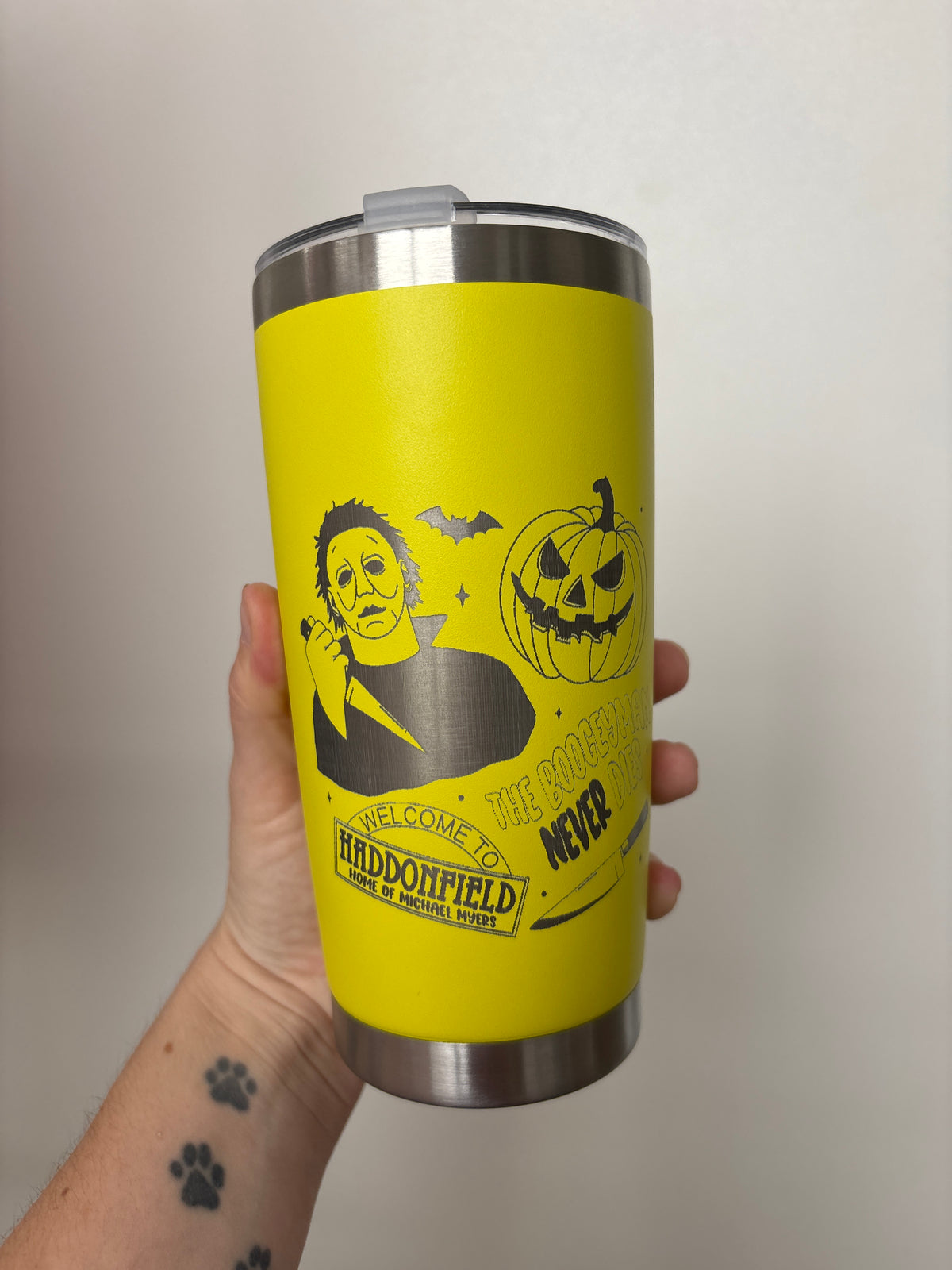 Pre-made 20oz Coffee Tumbler