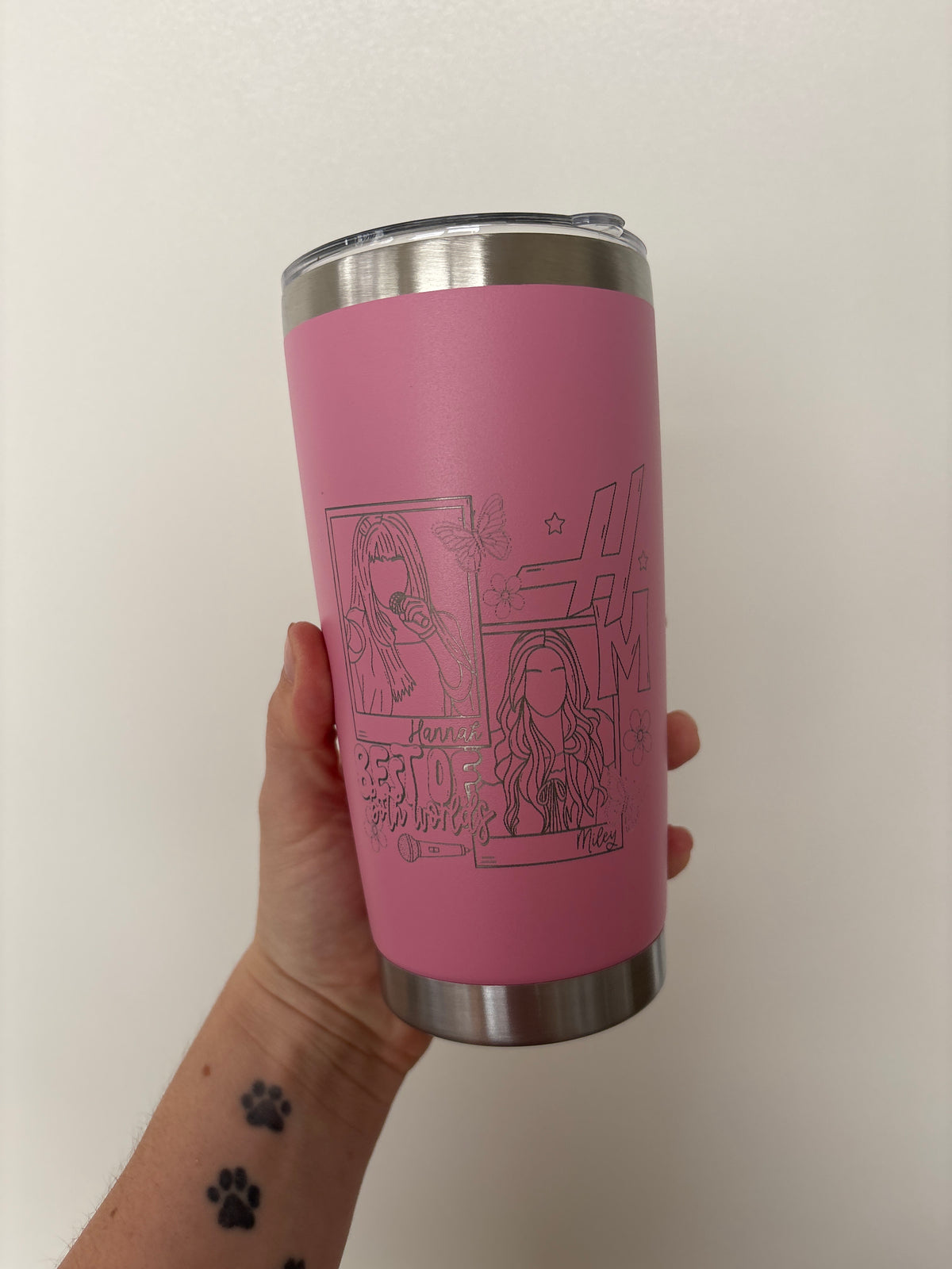 Pre-made 20oz Coffee Tumbler