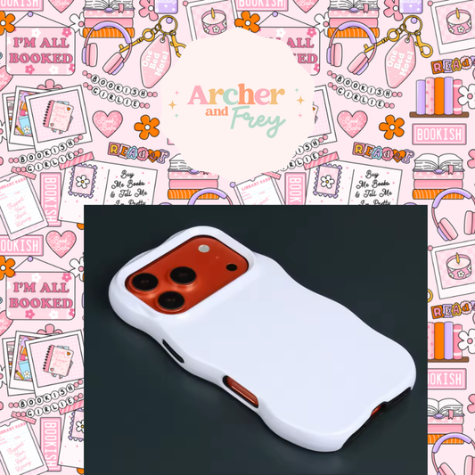Wavy Tough Phone Case - Bookish