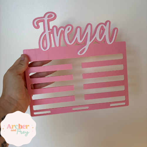 Personalised 2 in 1 Headband & Bow Holder