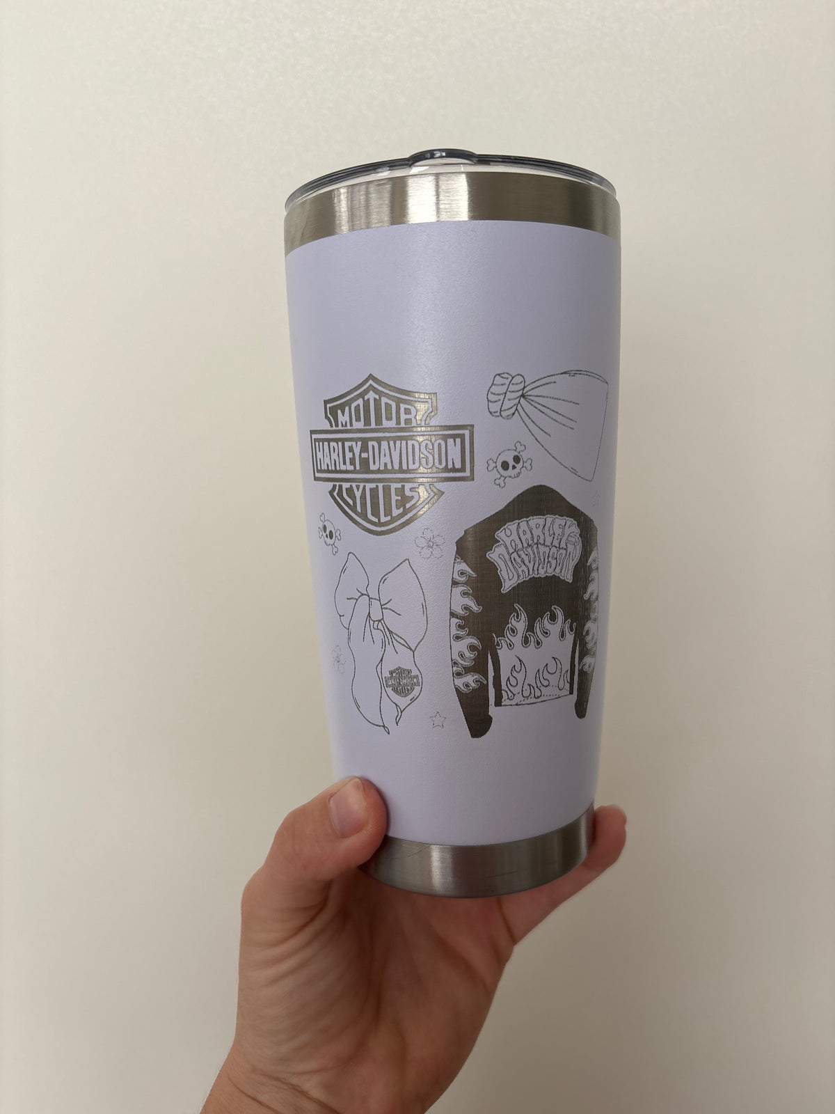 Pre-made 20oz Coffee Tumbler