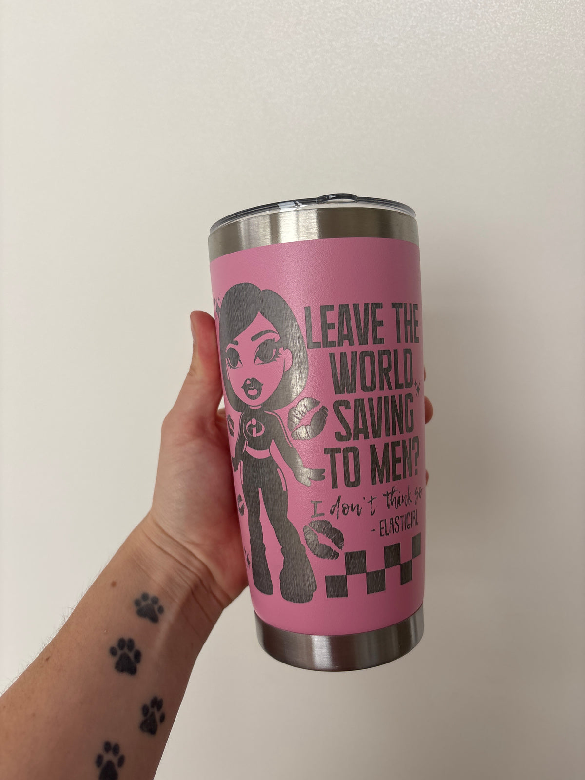 Pre-made 20oz Coffee Tumbler