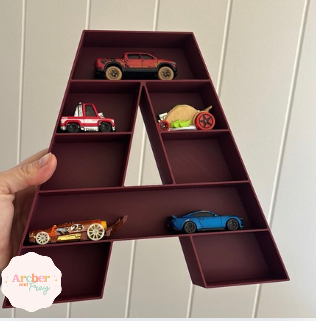 Hotwheels Storage - Letters