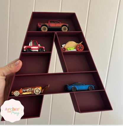 Hotwheels Storage - Letters