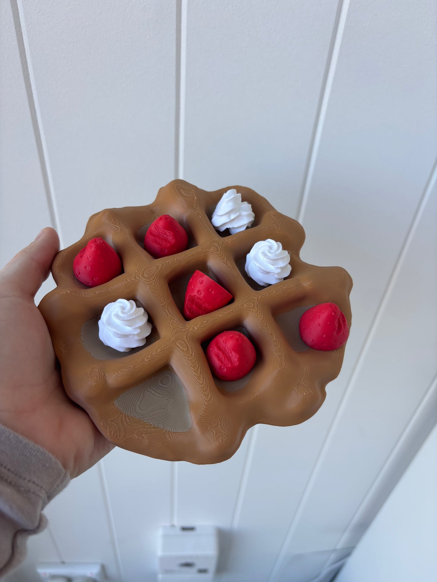 Waffle Tic Tac Toe - Sample