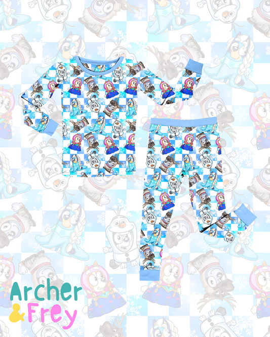 Ice Pups Bamboo PJ Set