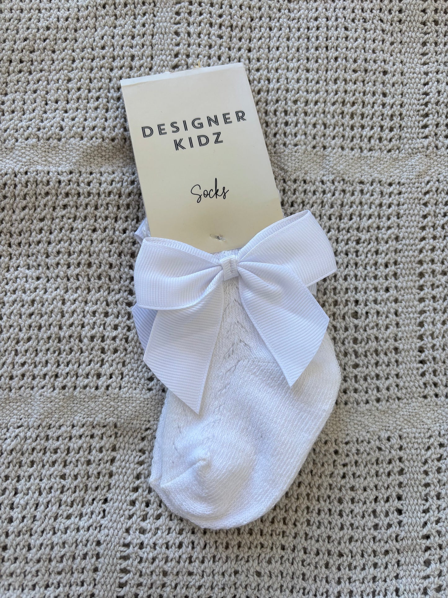 Baby Bow Crew Socks