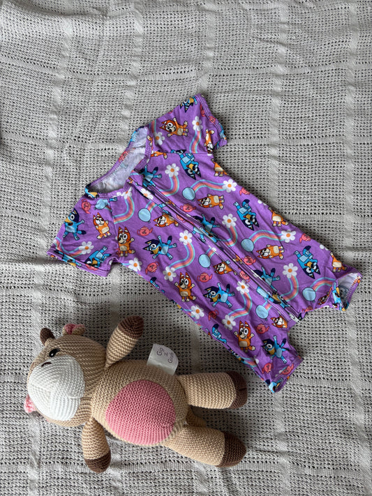 Summer Zipsuit - Size 3-6m