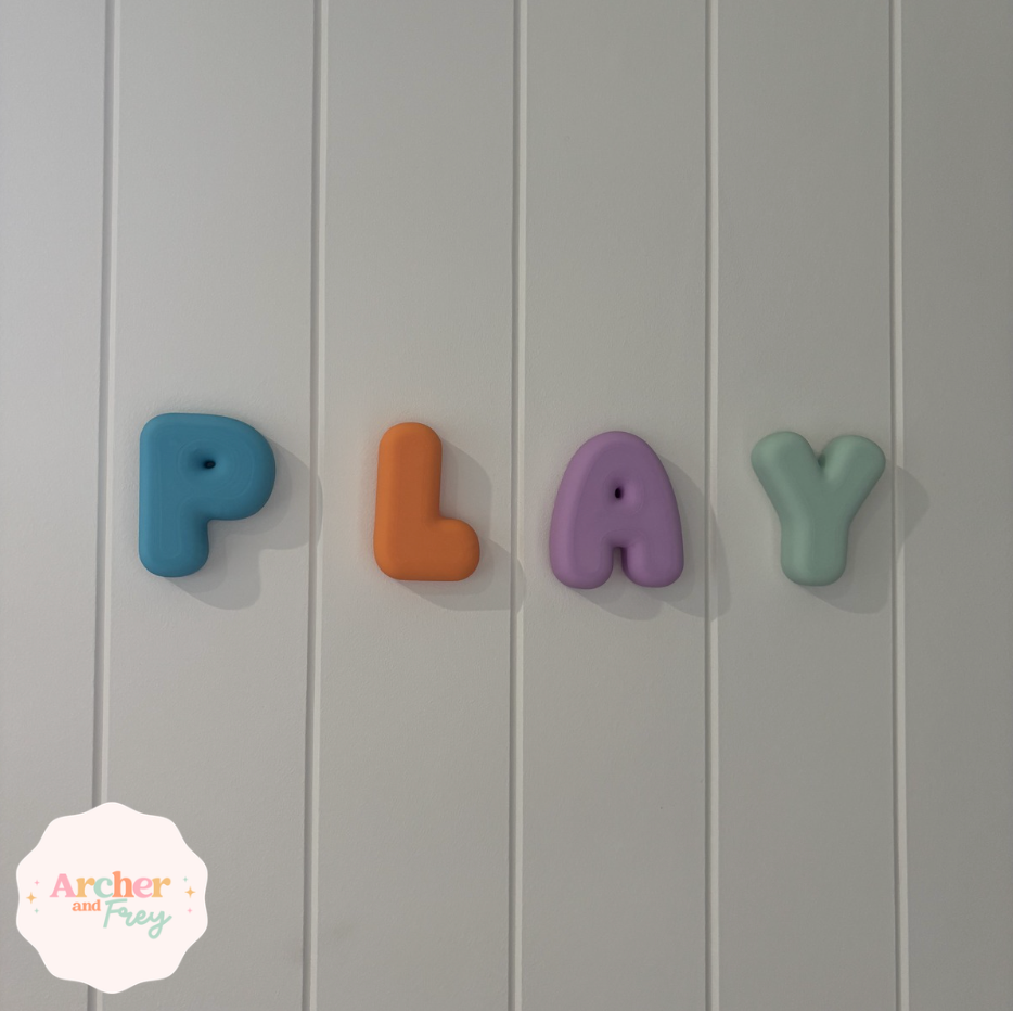 Marshmallow Letters - Individual