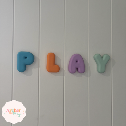 Marshmallow Letters - Individual