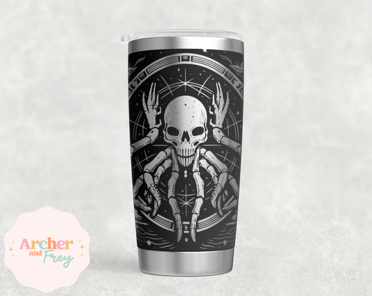Laser Engraved Travel Mug - Horror