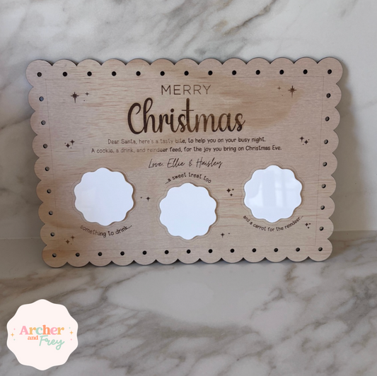 Vintage Santa Treat Board