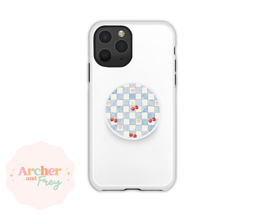 Magsafe Phone Grip - Blue Cherries