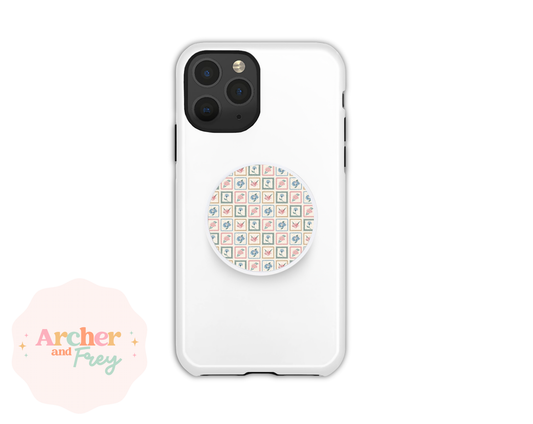 Magsafe Phone Grip - Floral Stamps