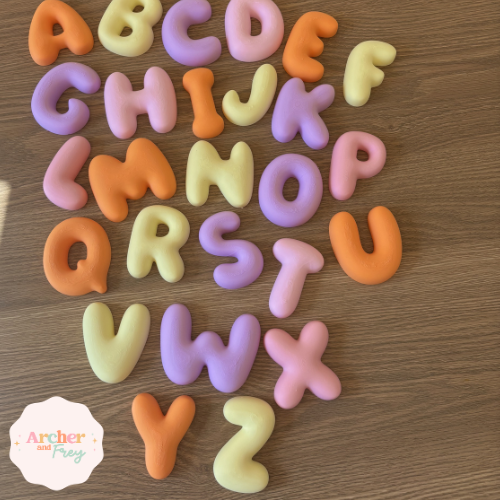 Bubble Alphabet Set