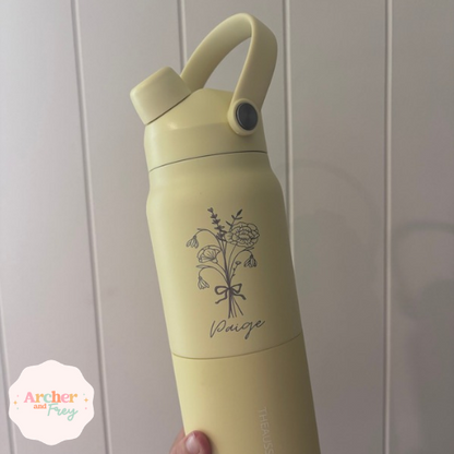 Engraved Aussie Pal 1L Insulated Drink Bottle